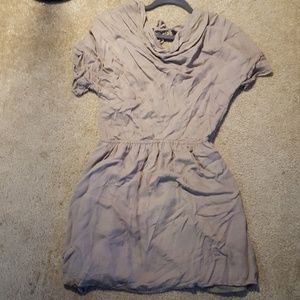 Forever 21 dove grey/khaki dress in M